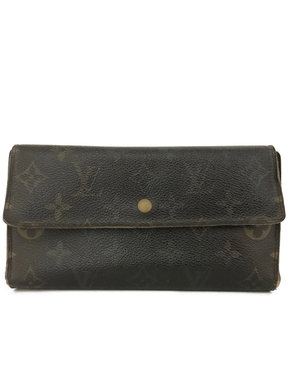 LOUIS VUITTON Vintage Monogram Pochette Porte-Monnaie Crédit Wallet👝